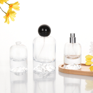 Ru Sao Cao Cấp Rõ Ràng Vòng Xi Lanh Uốn Núi Rỗng Cologne 30Ml 50Ml 100Ml Phun Bơm Lại Độc Đáo Nước Hoa Chai Thủy Tinh - Product Image 4