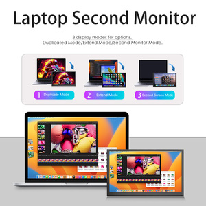 Kleiner USB-C Laptop PC QHD 2560 x 1600 Auflösung für Raspberry Pi LED kapazitiver Touchscreen Panel-Display LCD 10,1-Zoll-Monitor - Product Image 4
