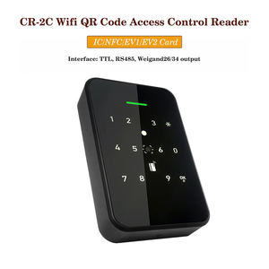 Wiegand 26/34 Proximidad RFID NFC Código de barras Código QR dinámico Lector de tarjetas de control de acceso con aplicación API gratuita Soporte Modificar Firmware - Product Image 5