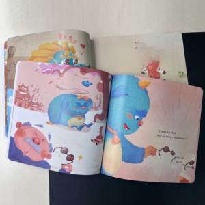 Baby's First Year Memory <strong>Book</strong> Agendas Booking Budgeting Faux Notebook English Language Cardboard Offset Beautifully Brochure - Product Image 4