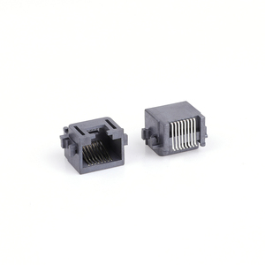 Ultra-Thin 1 Port 8P8C Ethernet Connector RJ45 Female Jack with Modular PCB Jack RJ45 Network Plug - Product Image 5