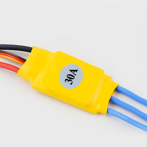 Caldo di vendita 30A regolatore di velocità Brushless motore ESC con connettori motore per aereo RC Quadcopter