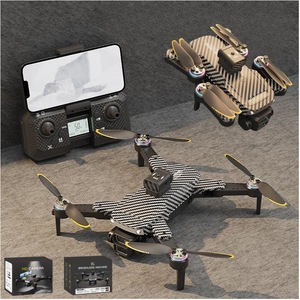S7h người mới bắt đầu <span class=keywords><strong>Drone</strong></span> HD chụp ảnh trên không động cơ không chổi than ESC điều khiển từ xa màn hình đồ chơi 2km có thể gập lại 4k 6-trục con quay hồi chuyển - Product Image 5