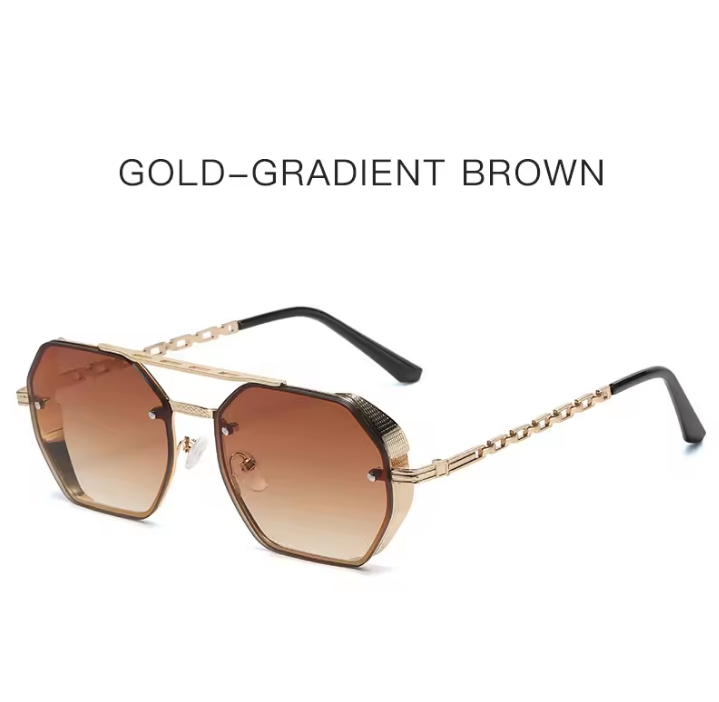 Gold-gradient brown