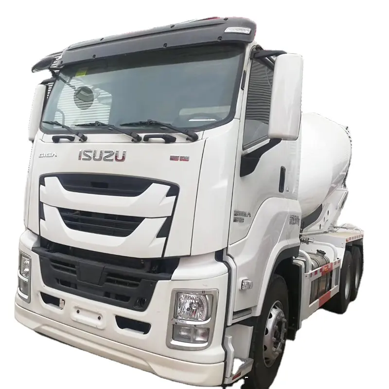 Fabricant de marque japonaise personnalisée 8 m3, camion-mélangeur de béton, camion-mixeur de ciment, camion à vendre