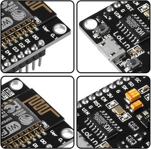 Prezzo a buon mercato di 6 pz ESP8266 NodeMCU LUA CH340 ESP-12E scheda di sviluppo Internet WiFi - Product Image 5