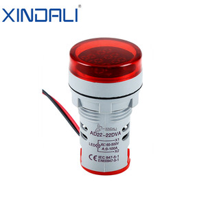 Xindali AD22-22DVA 22 Mét kỹ thuật số vôn kế Ampe kế AC 60-500V 0-100a Red LED điện áp hiện tại bảng điều chỉnh chỉ số - Product Image 4