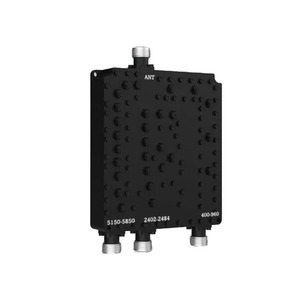 Triplexer Combiner cho 400MHz/2.4GHz/5.8GHz 3 ban nhạc khoang Combiner <span class=keywords><strong>multiplexer</strong></span> Drone ứng dụng FPV UAV không người lái trên không xe - Product Image 1