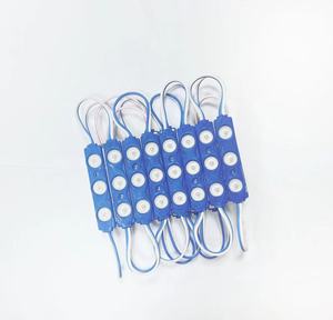 Aoying SMD2835 5050 DC 12V 1.5W yüksek parlak LED modülü enjeksiyon lens ile 3LEDs/pc reklam tasarım Led aydınlatma modülü - Product Image 4