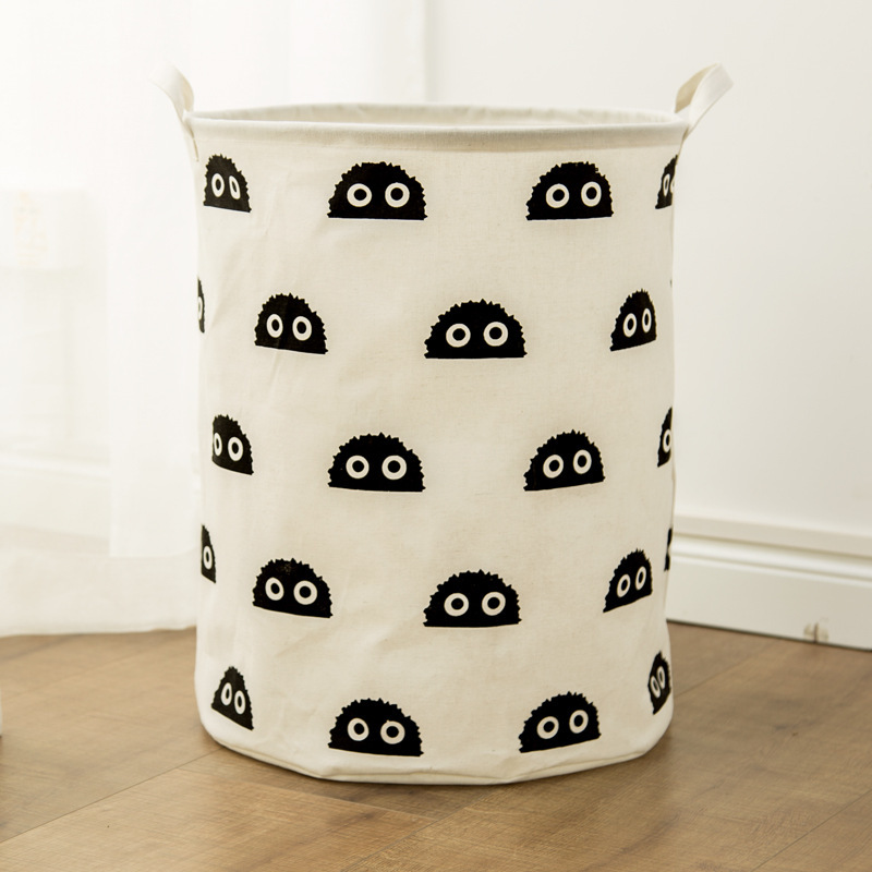 black face print