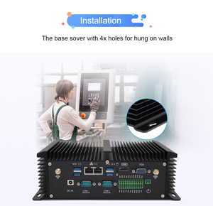 Fanless Core I7-4500U Mini PC Watchdog Win10 16GB D3 Dual COM Dual LAN Quiet Computer Desktop GPIO Industrial PC - Product Image 4