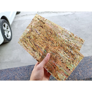 Beautiful Shining <strong>Paua</strong> Seashell Laminates Sheets Abalone Shell Paper - Product Image 1