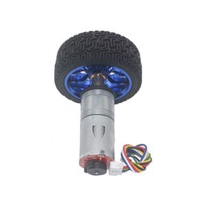 DIY Arduino Naben motoren mit Encoder 6V 12V 24V DC Getriebe motor 65mm Rad kupplungs satz Smart Car Robot Getriebe motoren für Boots spielzeug