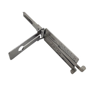 Lishi 2 in 1 HU100R kilit seçim için ateşleme kilidi kapı kilidi ve hakiki çözme