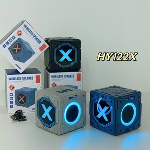 RGB LED Wireless Speaker Rubik's Cube Decorative Audio <strong>System</strong> with for Bluetooth TWS FM Radio Powerful Sound for <strong>Computer</strong> Use - Product Image 4