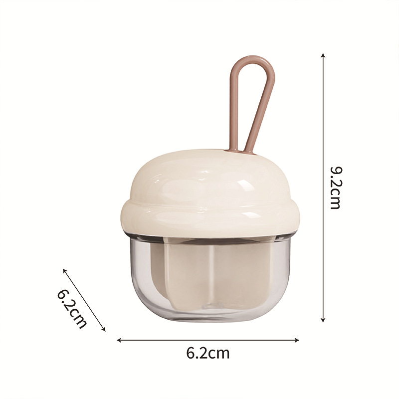 Nuevo Pastillero Giratorio de Dopamina - Blanco