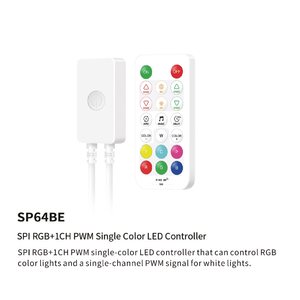 Controlador LED RGB RGBW Alexa Google Home APP BT SPI PWM Dimmer SP643E SP648E RF Control remoto 4pin 5pin LED Strip - Product Image 6