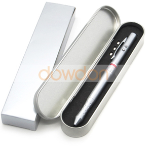 Penna Laser da 0.5mW 4 in 1 Mini penna a LED con puntatore Laser per l'insegnamento e penna a sfera con braccio estensibile - Product Image 1