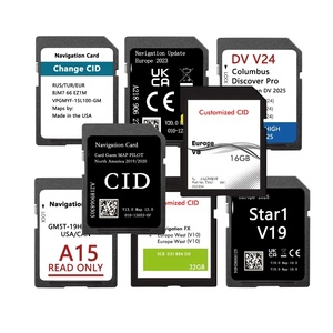 Change CID Car Android Softwares CID Map Card SD Navig Navigation para Suzuki SLDA Europe 32GB 64GB Tarjeta de navegación - Product Image 2