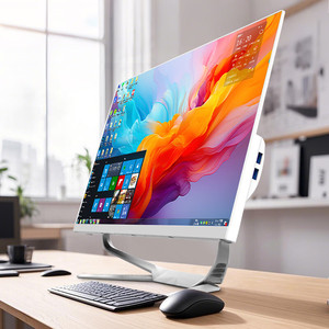 Venta caliente más barato Monoblock IPS pantalla Industrial Panel PC i7 procesador todo en una computadora - Product Image 1