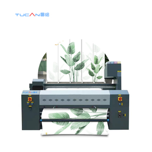 1.25m geniş Format I3200 çift baskı kafası boya süblimasyon doğrudan tekstil kumaş bayrak yazıcı - Product Image 5
