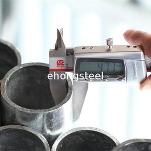 Astm a53 s275 bs1387 2 אינץ חם טבל צינור פלדה מגולוון צינור פלדה gi עם הברגה וצימוד - Product Image 3