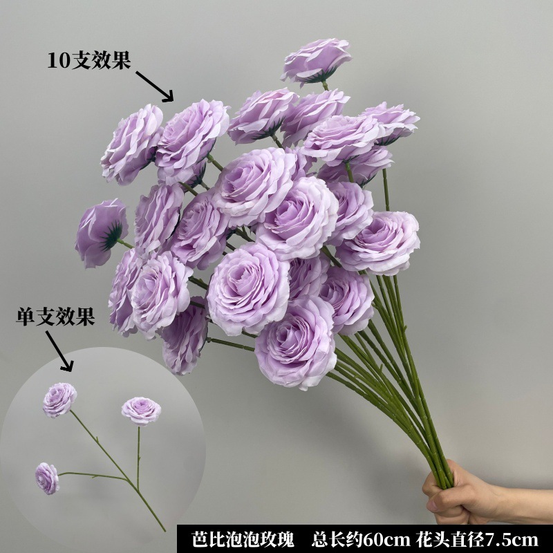 Purple barbie bubble rose
