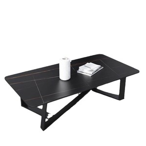 Yushi Group italiano moderno minimalista italiano mesa de té italiana Rectangular piedra sinterizada sala de estar de gama alta mesa de centro para el hogar pequeña - Product Image 6