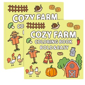 Cartoon Animal <strong>World</strong> 40-Page Softcover Coloring <strong>Book</strong> for Kids Custom Drawing with Paper Printing Service - Product Image 6