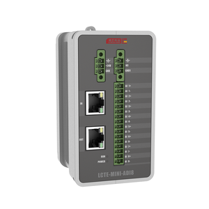 Lingchen Entrada analógica de 8 canales 24V DC EtherCAT Mini Relojes distribuidos Módulo IO remoto
