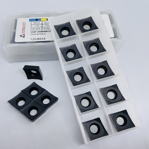 Gli utensili da taglio CNC serie CCGT1204 inseriscono inserti di tornitura per ridurre le vibrazioni di precisione nella lavorazione dei metalli - Product Image 2