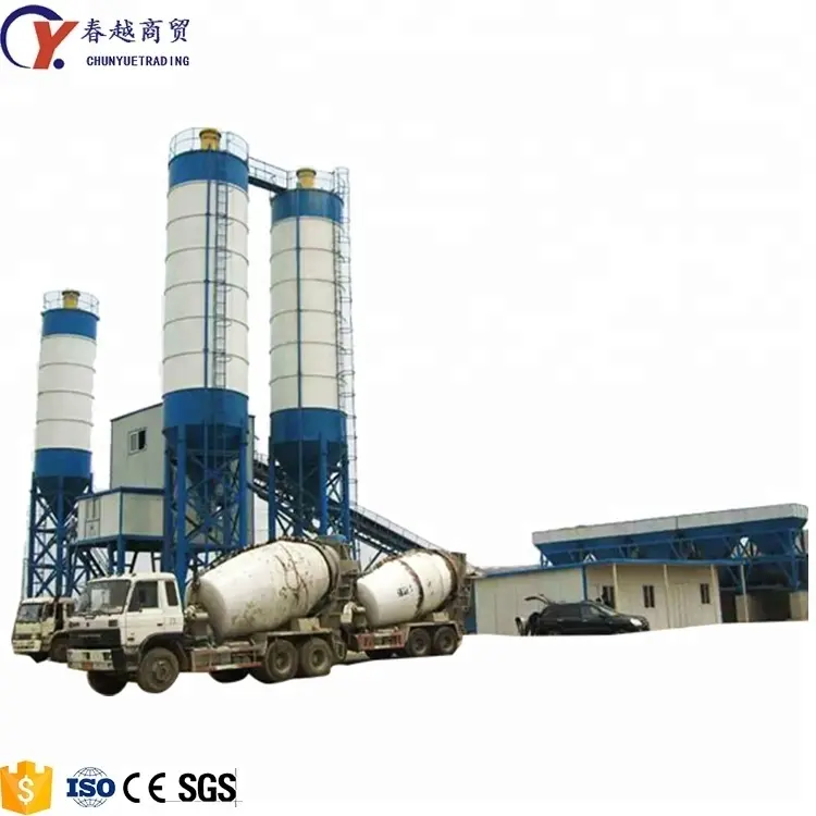 HZS60 concrete mixing plant concrete batching plant for sale in Malaysia