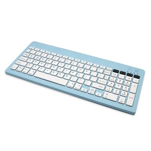 2024 New Trending Universal Ultra Slim Portable <strong>Wireless</strong> <strong>Keyboard</strong> Bluetooth 5.0 <strong>Keyboard</strong> with Built-in Rechargeable Li-Battery