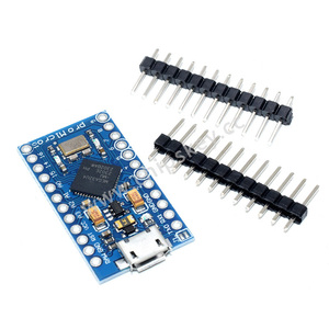 電子モジュールニュートラル #7053 Pro Micros Meg32U4ロゴなし5V/16MHz Arduinos対応 - Product Image 1