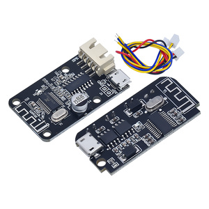 Placa amplificadora de potencia del receptor BT 4,2 Mini amplificador de potencia digital USB altavoz pequeño CT14 estéreo 5W + 5W