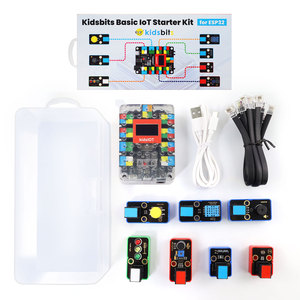 Kidsbits base IOT base Starter Kit compatibile con blocchi di costruzione RFID sensore Kit di apprendimento per ESP32 per Arduino principiante