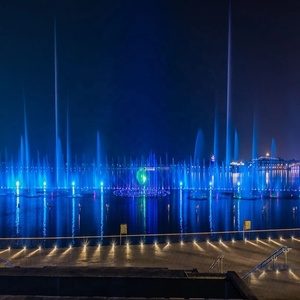 Fontana d'acqua danzante musicale per laghetto all'aperto con Controller della pompa DMX di programmazione - Product Image 4
