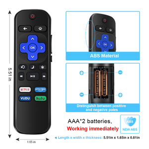 RC280 RC282 Fernbedienung für Roku TV Universal fernbedienung für Smart TV TCL Hisense Controller