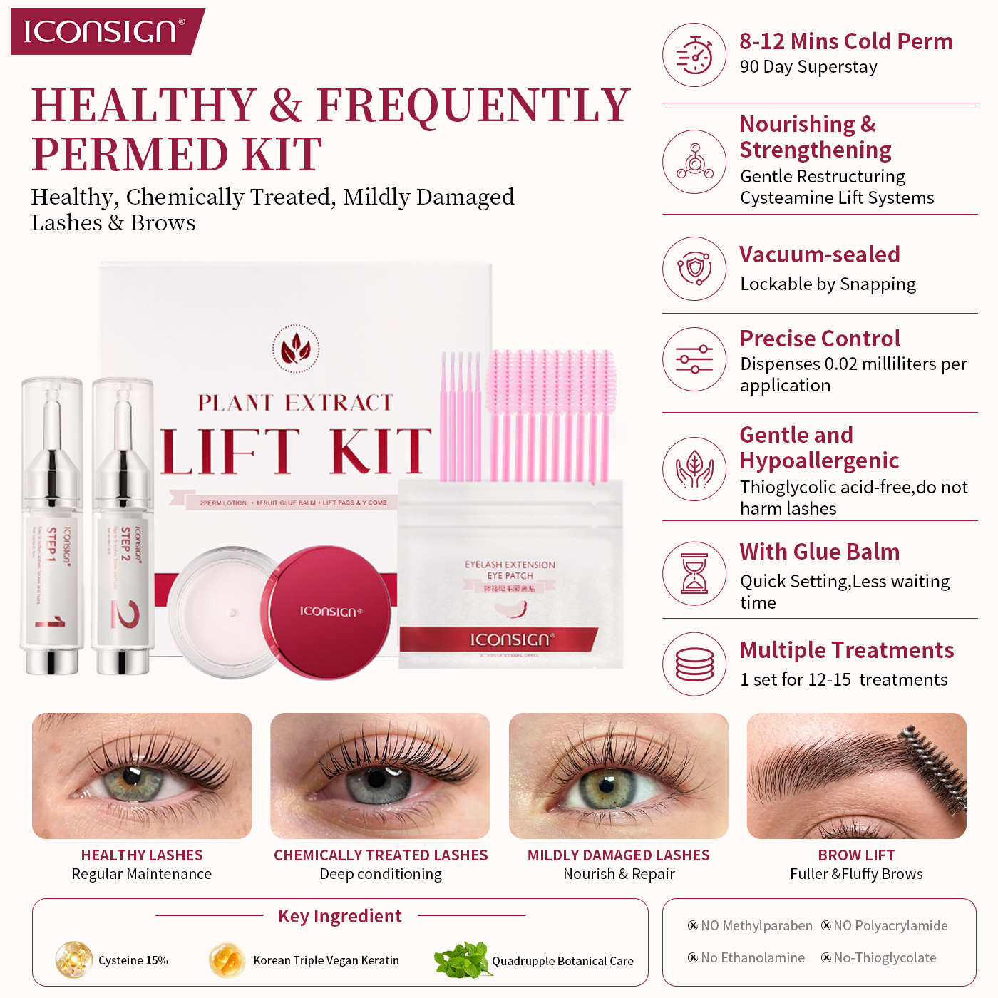 Kit lifting botanico alla cisteina