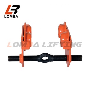 Manual Plain <strong>Trolley</strong> Hand Push Track Roller I Beam Plain <strong>Trolley</strong> for Industrial Filed - Product Image 2