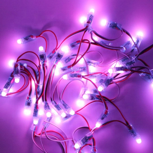 HOUDE LED Pixel WS2811 WS1903 DC5V 12V Digital IP68 Christmas Led Module Light String F8 12ミリメートルRGB LED Pixel Light - Product Image 2