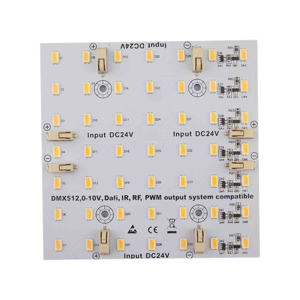 โมดูลไฟ LED 10*10ซม. SMD5630ซัมซุงชิปแอพลิเคชัน5-8Years PCB อะลูมิเนียมไฟแบล็คไลท์ LED โมดูลความสว่างสูง - Product Image 3