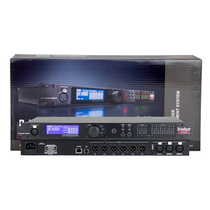 Procesador de Audio de 2 entradas y 6 salidas, profesional, PA2