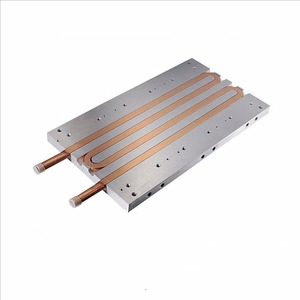 Custom OEM Aluminum Copper Water Cooling Inverter Heat Sink <strong>Liquid</strong> Cooled <strong>Plate</strong> <strong>Cold</strong> <strong>Plate</strong> With CNC Drilling Holes