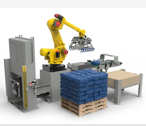 ABB <strong>Robot</strong> Arm Palletizer,25kg Bags <strong>Robot</strong> Palletizer Machine,robotic Bag <strong>Palletizing</strong> <strong>System</strong> - Product Image 1