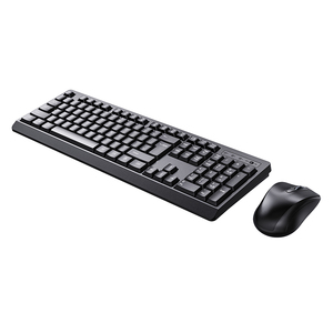 フルサイズキーボードUSBレシーバー電源スイッチマウスコンボ2.4GHzワイヤレスキーボードPC用 - Product Image 4