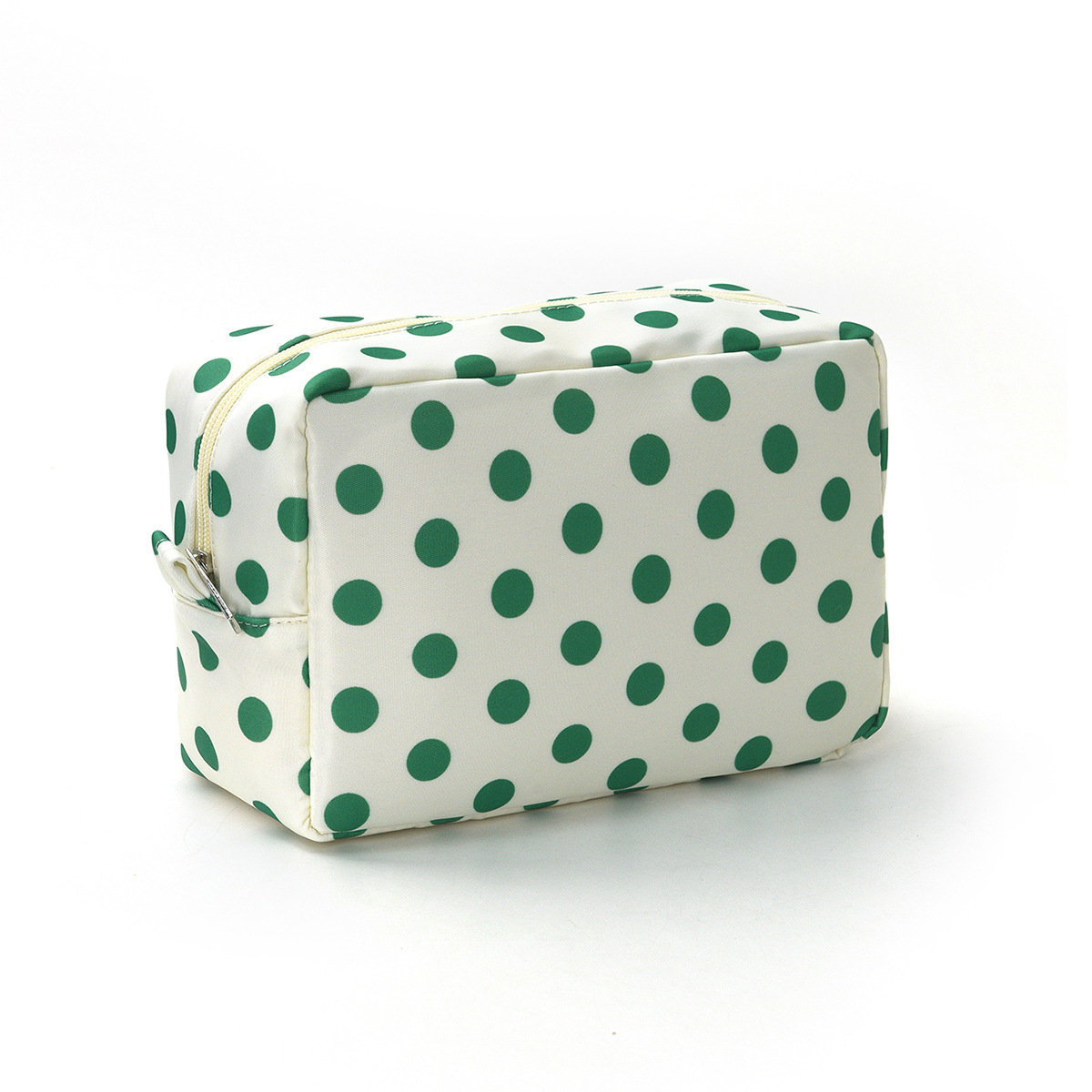 Rice green polka dots