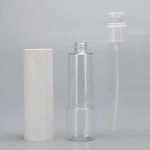 Uzun kapaklı buzlu sprey şişe krem kavanoz ve Premium kozmetik konteyner seti (ambalaj malzemeleri) ile kozmetik losyon şişesi - Product Image 4