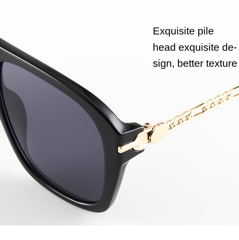 New Sunglasses Women Sunglasses Street Shooting Personality Trendy Glasses Driver Sunshade Mirror