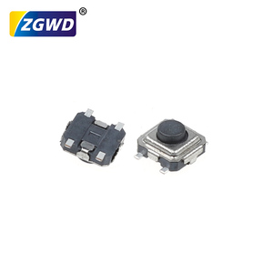3*3*1,5 MM Touch Switch Oberflächen montage Vierpoliger staub dichter Mikrosc halter mit kleinem Schlüssel Ultra dünner Knopf - Product Image 3